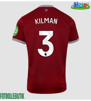 West Ham United Max Kilman #3 Hemmatröja 2025-26 Kortärmad